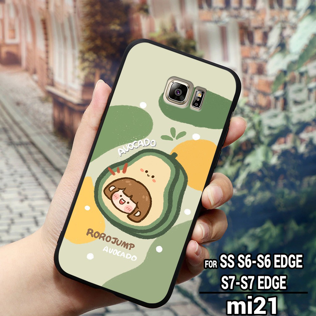 Ốp lưng SAMSUNG GALAXY Note 4 - Note 5 - S6 - S6 EDGE - S7 - S7 EDGE in hình hoa quả xinh xinh