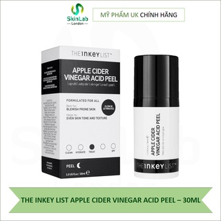 Tinh chất giấm táo tẩy TBC The INKEY LIST APPLE CIDER VINEGAR ACID PEEL – 30ML (Bill Anh)