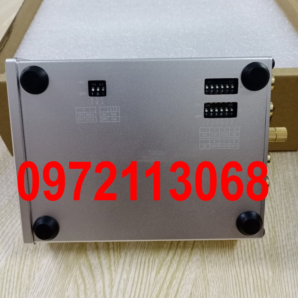Phono MM/MC FX-AUDIO BOX02 Preamplifier chất lượng cao