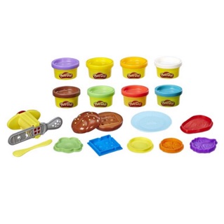 Bộ dụng cụ làm bánh burger đất nặn Playdoh