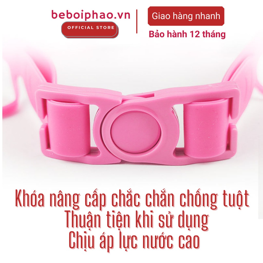 Kính Bơi Cho Bé Silicon 4 Chiều 2021 - Nâng Cấp Góc Nhìn Rộng, Roăng Toàn Bộ Viền Chống Tràn Nước Chống Hấp Hơi Khi Bơi