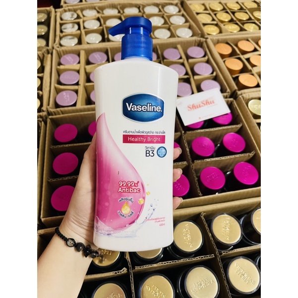 [ JunHee AUTH  ] Sữa tắm dưỡng ẩm VASELINE Healthy Bright B3 Thái Lan