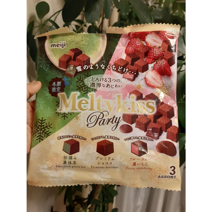 Kẹo chocolate tươi Melty Kiss Nhật Bản mix 3 vị