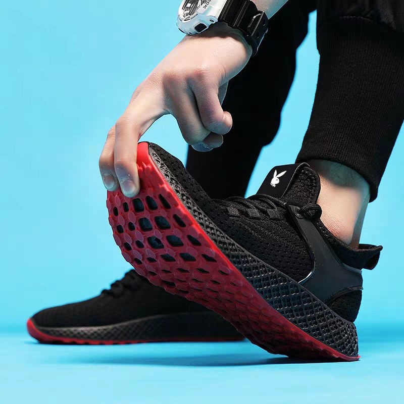 Giày Thể Thao Sneaker Nam Hai Màu Trắng Đen 048 | BigBuy360 - bigbuy360.vn