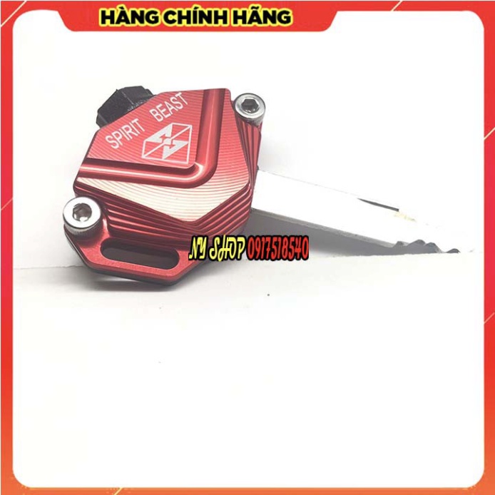 ỐP CHÌA KHÓA CNC CÁC DÒNG HONDA CHÍNH HÃNG SPIRIT BEAST Mẫu L7 Ảnh thật Sp