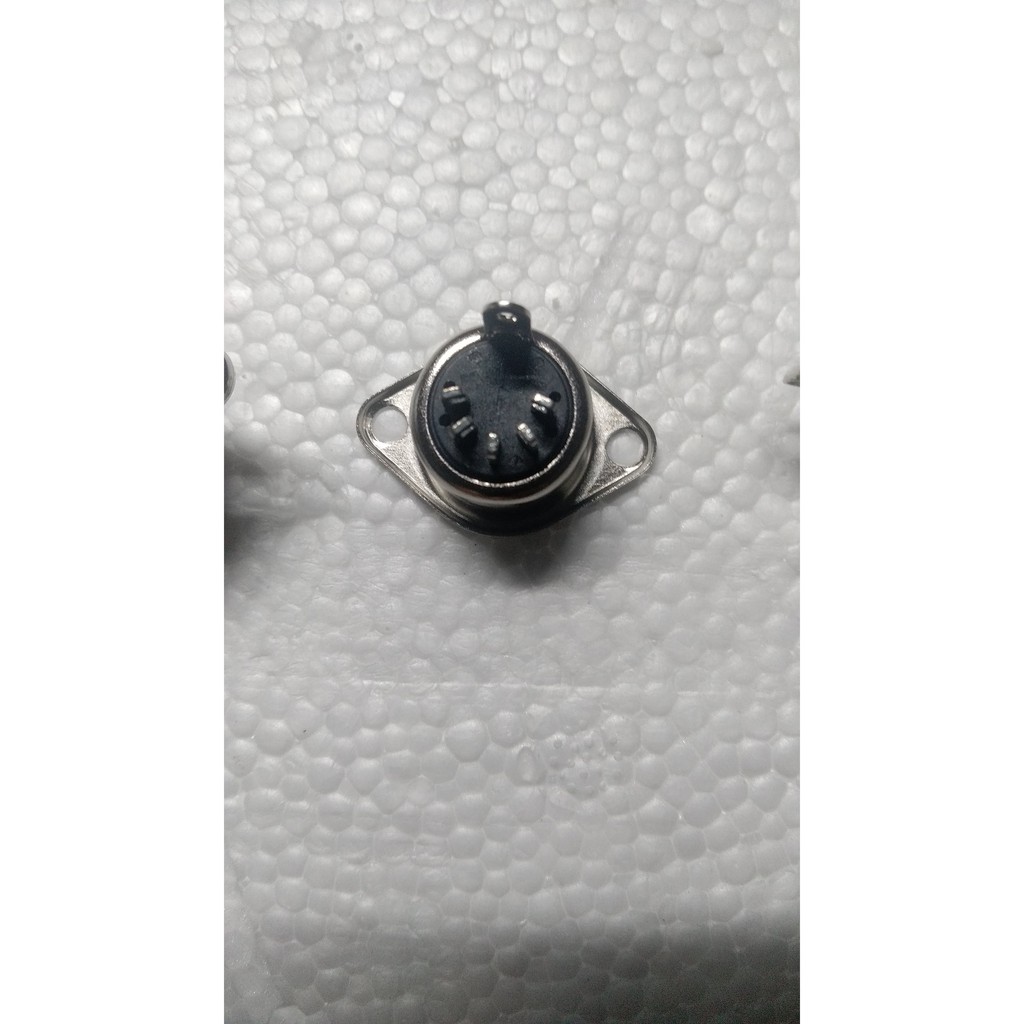 Đầu jack DIN cái  5 PIN gắn vỏ