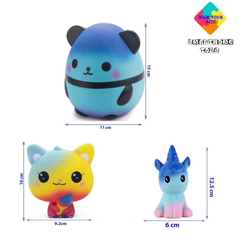 Squishy Mochi - Squishy Khổng Lồ Hình Thù Cực Dễ Thương Siêu Mềm Mịn - SmartHome Toys