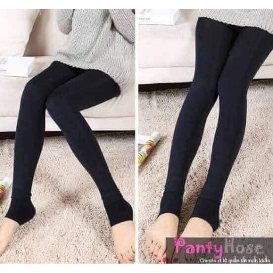 ✔️BÁN BUÔN - Quần Legging/Quần Tất Lót Lông Nhung Loại 1 Chất Siêu Đẹp - mặc được 2 kiểu [QA12]