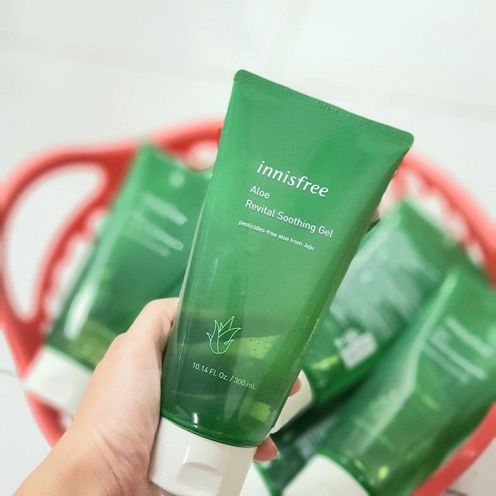 Gel Dưỡng Ẩm  Lô Hội Innisfree Aloe Revital Soothing Gel 300ml