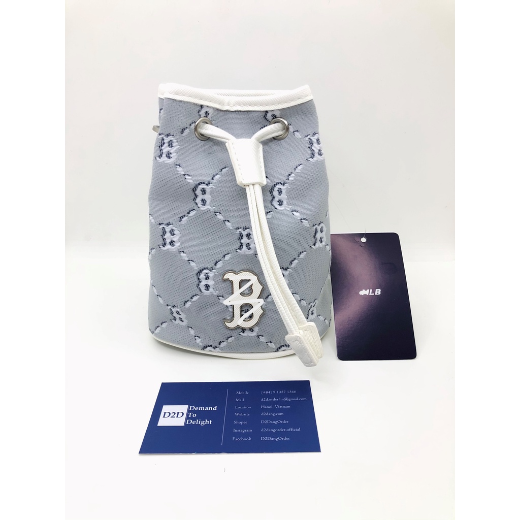 Túi M.L.B Monogram Mini Bucket Bag Season 2022