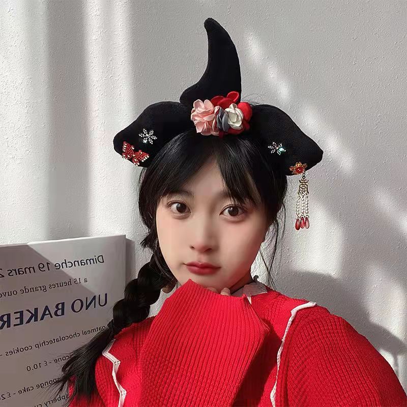 Bờm tóc, phụ kiện cho bé, bờm tóc công chúa phong cách cổ trang, đáng yêu, dễ thương