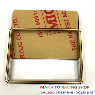 Khung biển số gold - Mạ.Vàng