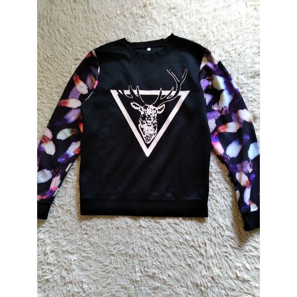 Pass áo Sweater thun tay dài  2hand