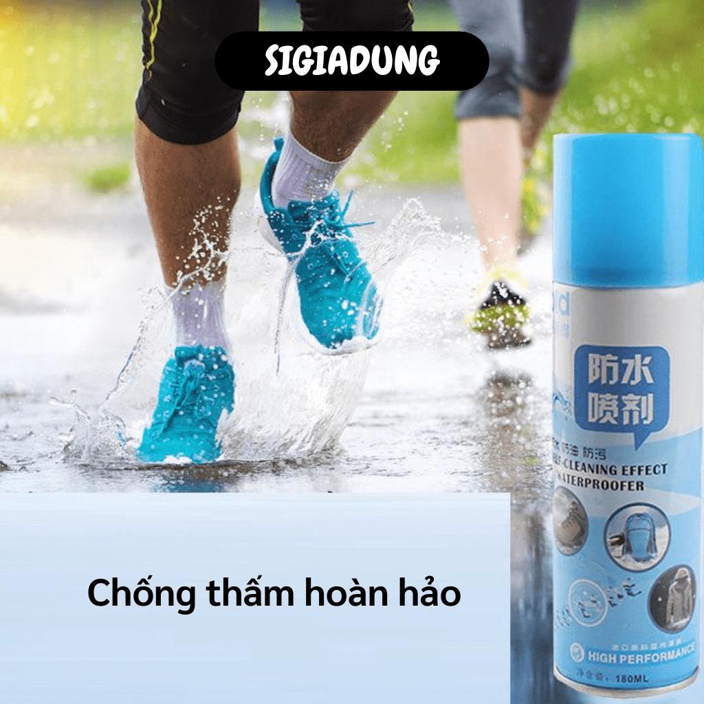 GIÁ SỈ Chai xịt nano chống nước cho giày dép, quần áo 180ml 8882