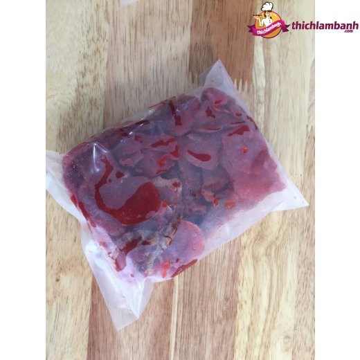 Mứt gừng đỏ - 200gr