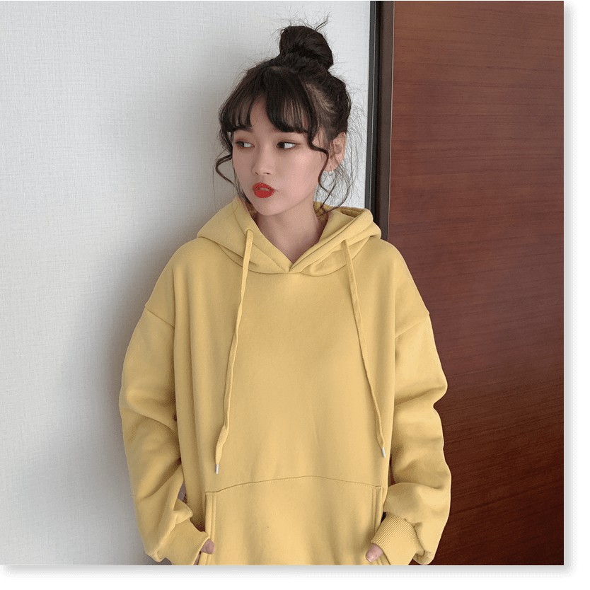 Áo khoác hoodie nam nữ tai thỏ, (FreeSize dưới 70Kg), form rộng phong cách Hàn Quốc, áo hoodie form rộng unisex vải Nỉ n