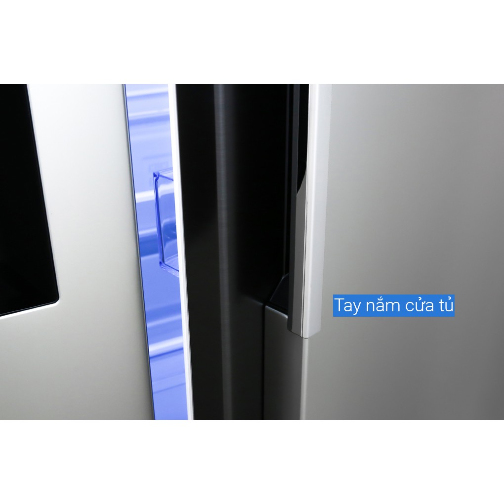 Tủ lạnh Samsung side by side RS64R5101SL/SV