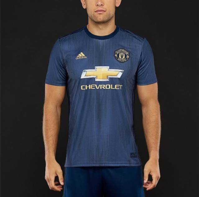 Áo Thun Đá Banh Manchester United Trird Mu 3rd New 2018 / 19