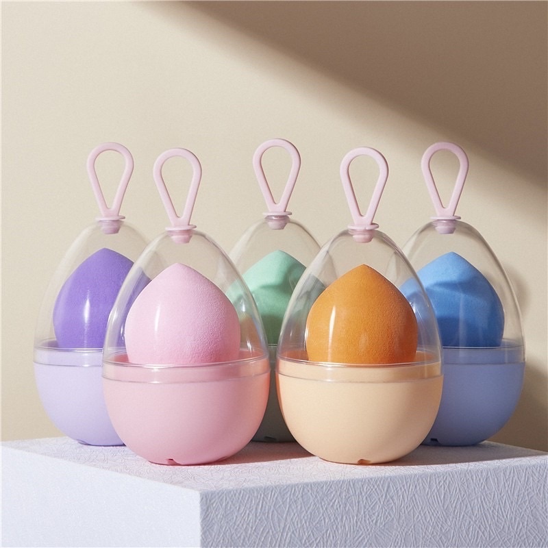 Hộp đựng mút trang điểm treo blender case hanger
