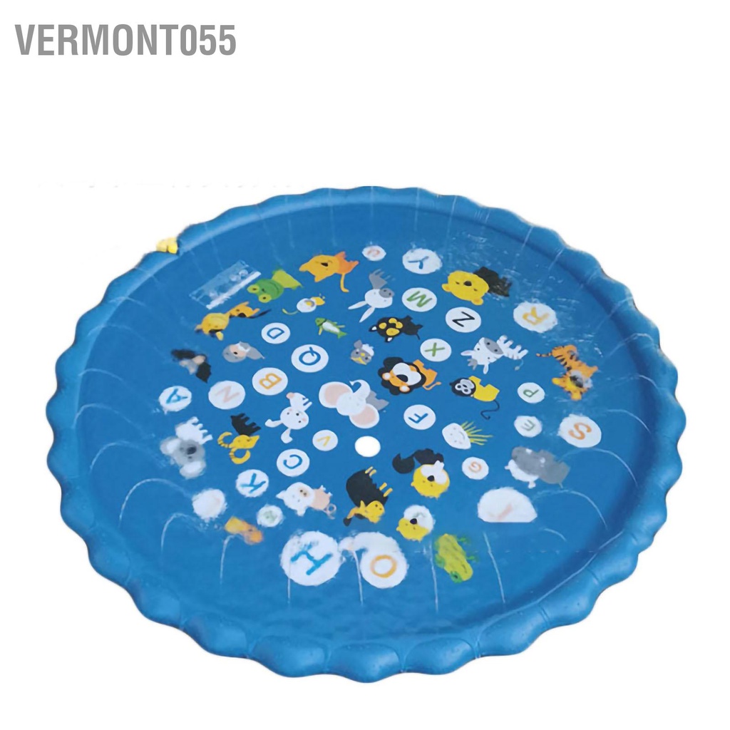 Vermont055 Tấm chắn nước ngoài trời PVC có thể gập lại Di động không độc hại đệm phun hơi mùi cho trẻ mới biết đi