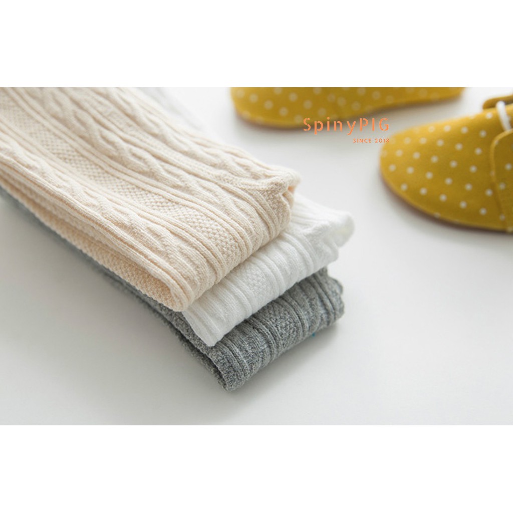 Quần tất cho bé mùa đông 0-3 tuổi chất liệu cotton cực kỳ co giãn & mềm mại, hàng xuất Nhật