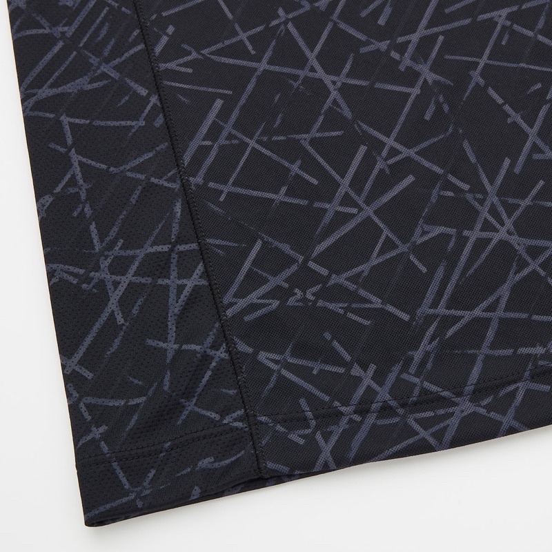 Áo phông nam ngắn tay cổ tròn họa tiết dòng thể thao Dry - Ex trẻ trung của Uniqlo