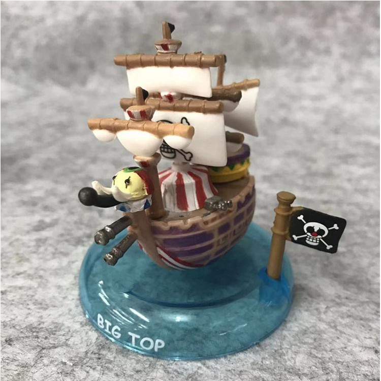 SET 6 MÔ HÌNH TÀU ONE PIECE CỰC NGẦU