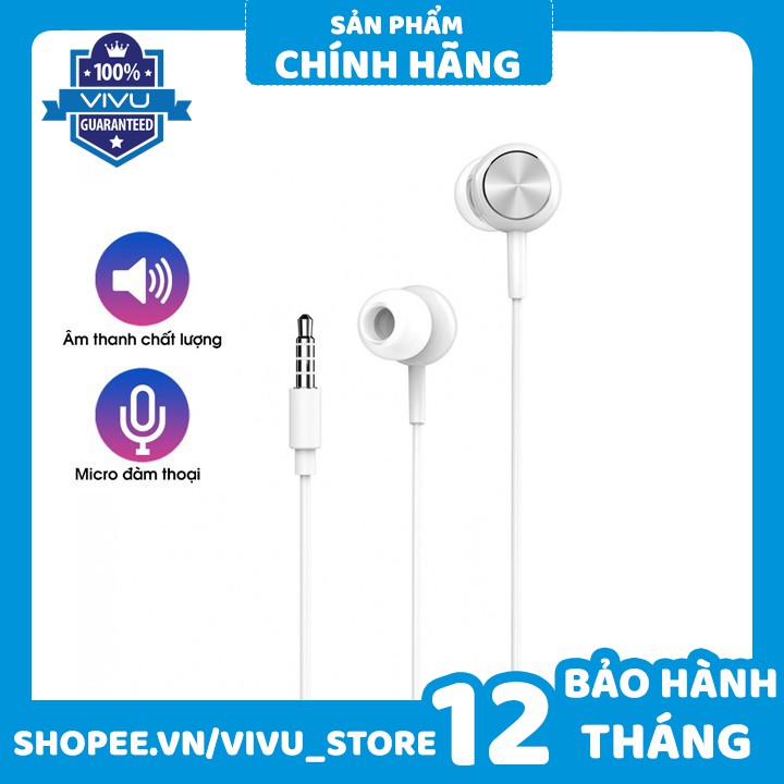 Tai nghe AKUS liền dây rắc 3.5mm- TN40 HÀNG CHÍNH HÃNG bảo hành 12 tháng - vivu store