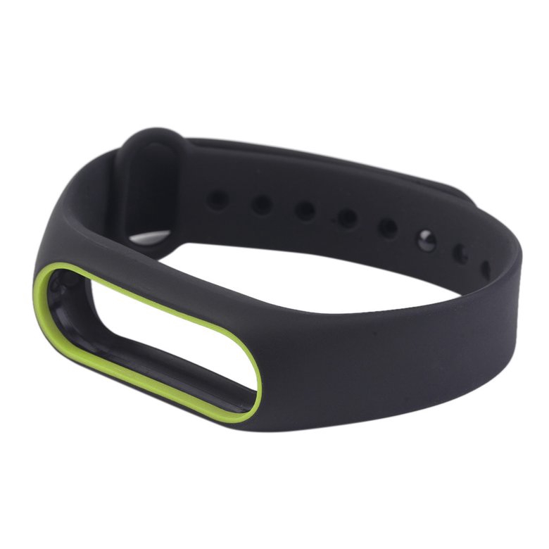 Dây đeo silicone thay thế dành cho đồng hồ thông minh Miband 2 8 màu