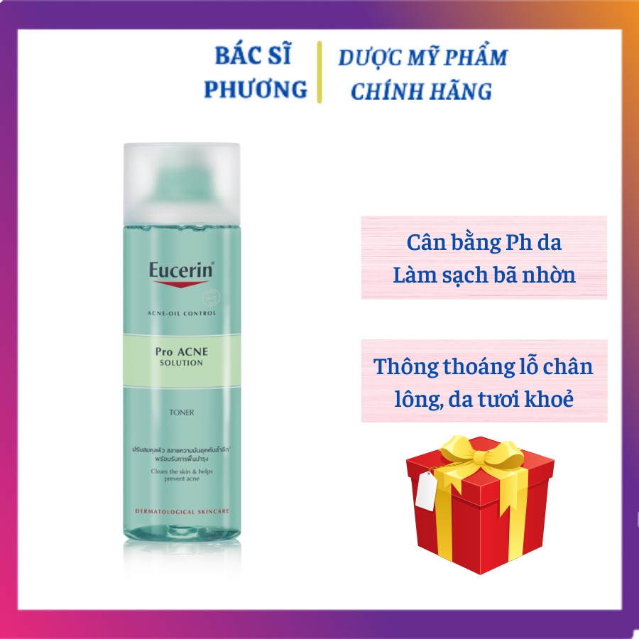 Nước cân bằng Eucerin Pro Acne Toner 200ml