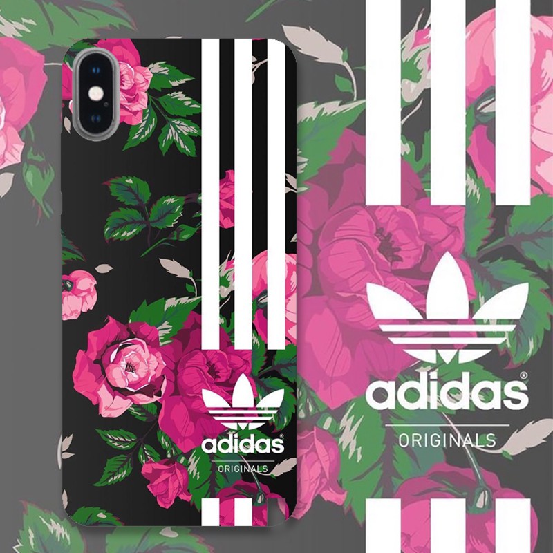 ADIDAS Ốp Lưng Silicone Họa Tiết Hoa Thời Trang Cho Xiaomi Redmi 9a 9c 8a 7a Note8 Note8Pro Note9S Note9Pro Note8T Note7 Note6 K20 K30 K30Pro