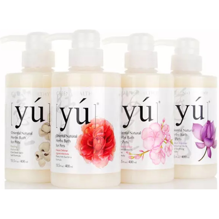 Sữa Tắm Yú Giữ Mùi Thơm Lâu Dành Cho Chó 400ml