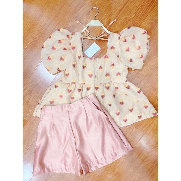 Set Babydoll trái dâu Bigsize