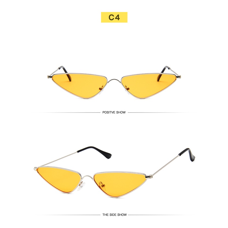 Kính mát mắt mèo nhiều màu sắc thời trang unisex năm 2021