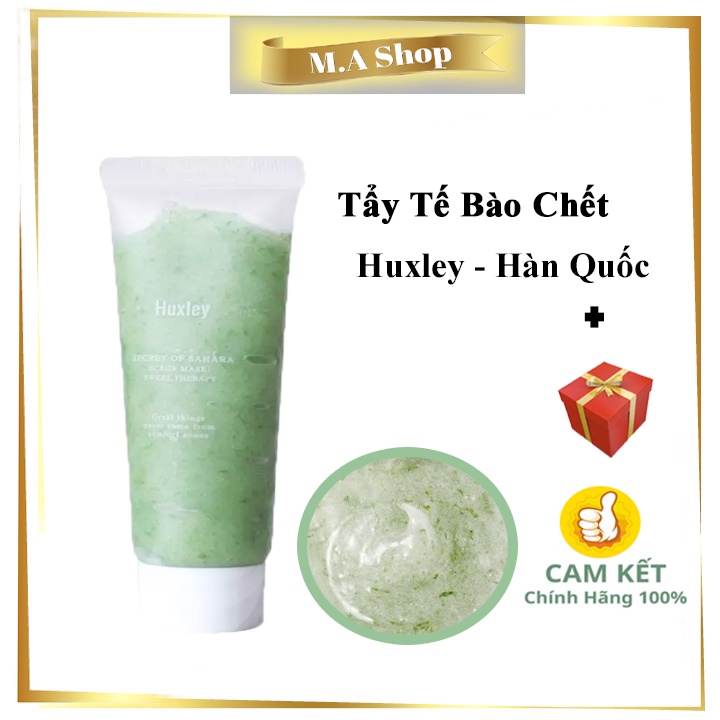 Tẩy Tế Bào Chết Huxley, Dưỡng Da Chiết Xuất Từ Xương Rồng Huxley Scrub Mask Sweet Therapy 30g