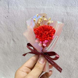 Hoa cẩm chướng bó nhỏ handmade
