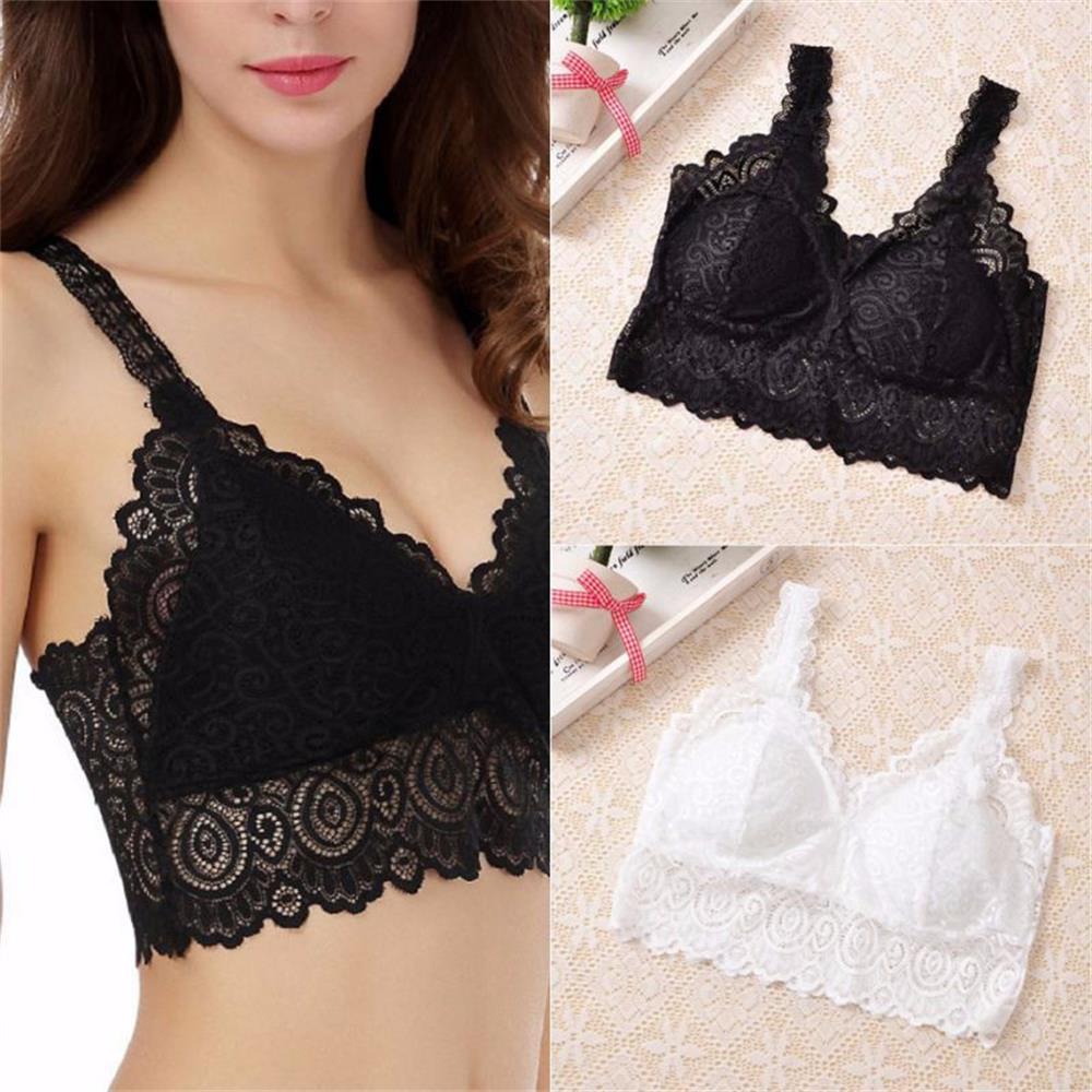 Áo Ngực Phối Ren Hoa Thời Trang Mùa Hè Quyến Rũ Cho Nữ