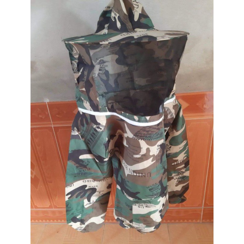 Áo liền mũ bắt ong mật chất liệu tốt, giá thành ổn