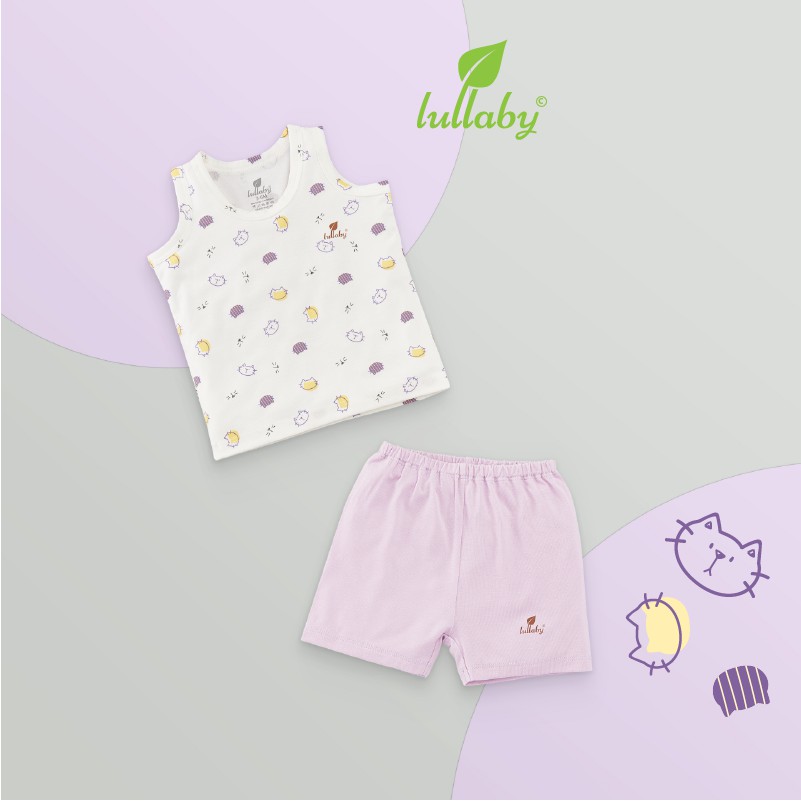 Lullaby Bộ quần áo ba lỗ Nh653P BST Xuân hè
