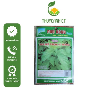 Hạt Giống Rau Quế Trắng (É Trắng) PhuNongSeeds - 1g