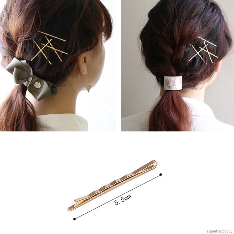 Set 24 kẹp tóc kiểu dáng đơn giản tiện dụng dành cho nữ