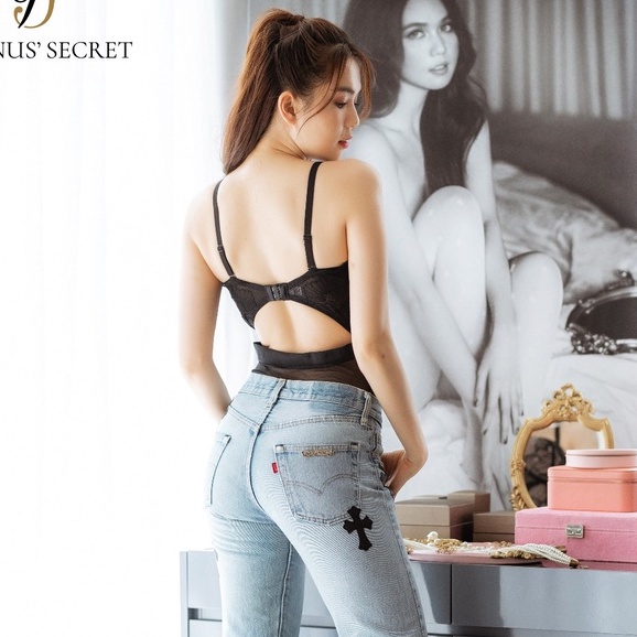 Bodysuit Nữ Venus Secret có chốt cài lưng siêu tiện lợi