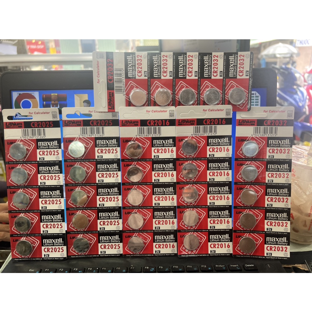 Pin CMOS MAXELL CR2025 /CR2016 / CR2032