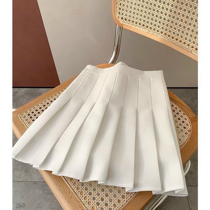 Chân Váy Tennis Xếp Ly _Dáng xòe. Lưng Cao. Có Quần trong kín đáo