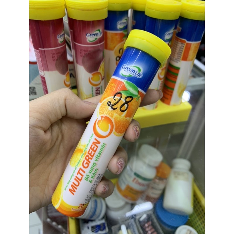 Viên sủi uống tăng sức đề kháng