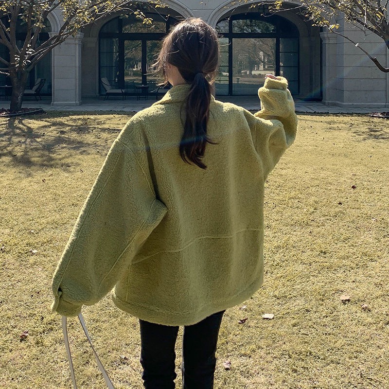 ÁO KHÁC BÔNG LÔNG CỪU HÓT 2021 QUẢNG CHÂU