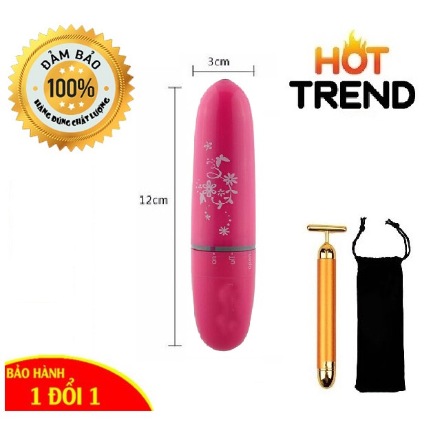 Combo 02 Máy Massage Rung Châm Cứu Không Dây Châm Cứu Mát Xa Mini Nhỏ Gọn 24K FS1093