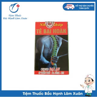 Nhức Khớp Tê Bại Hoàn 🔥CHÍNH HÃNG🔥Tê Bại Hoàn Nhức Xương Khớp, Hỗ Trợ Bệnh Gút – 40 Viên Tròn Đen + 1 Viên Xanh