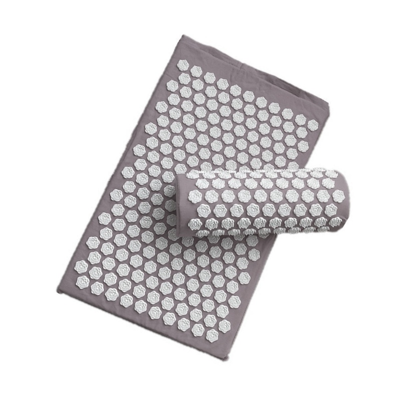 Qq * Thảm Bấm Huyệt Cơ Thể Kèm Gối Bấm Huyệt | Thảm Giảm Đau Lưng Và Cổ Tiện Dụng Chất Lượng Cao