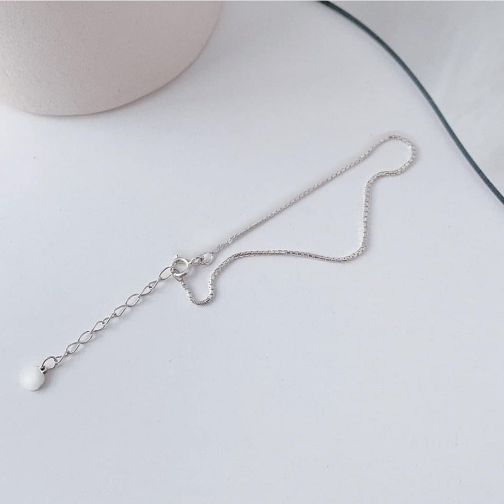 Lắc Tay mảnh đơn giản bạc 925 cao cấp